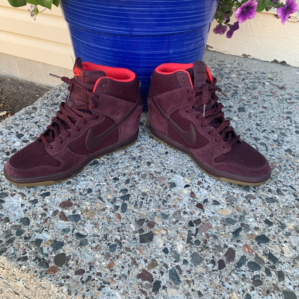 Nike Dunk Sky High Wedge Sneakers